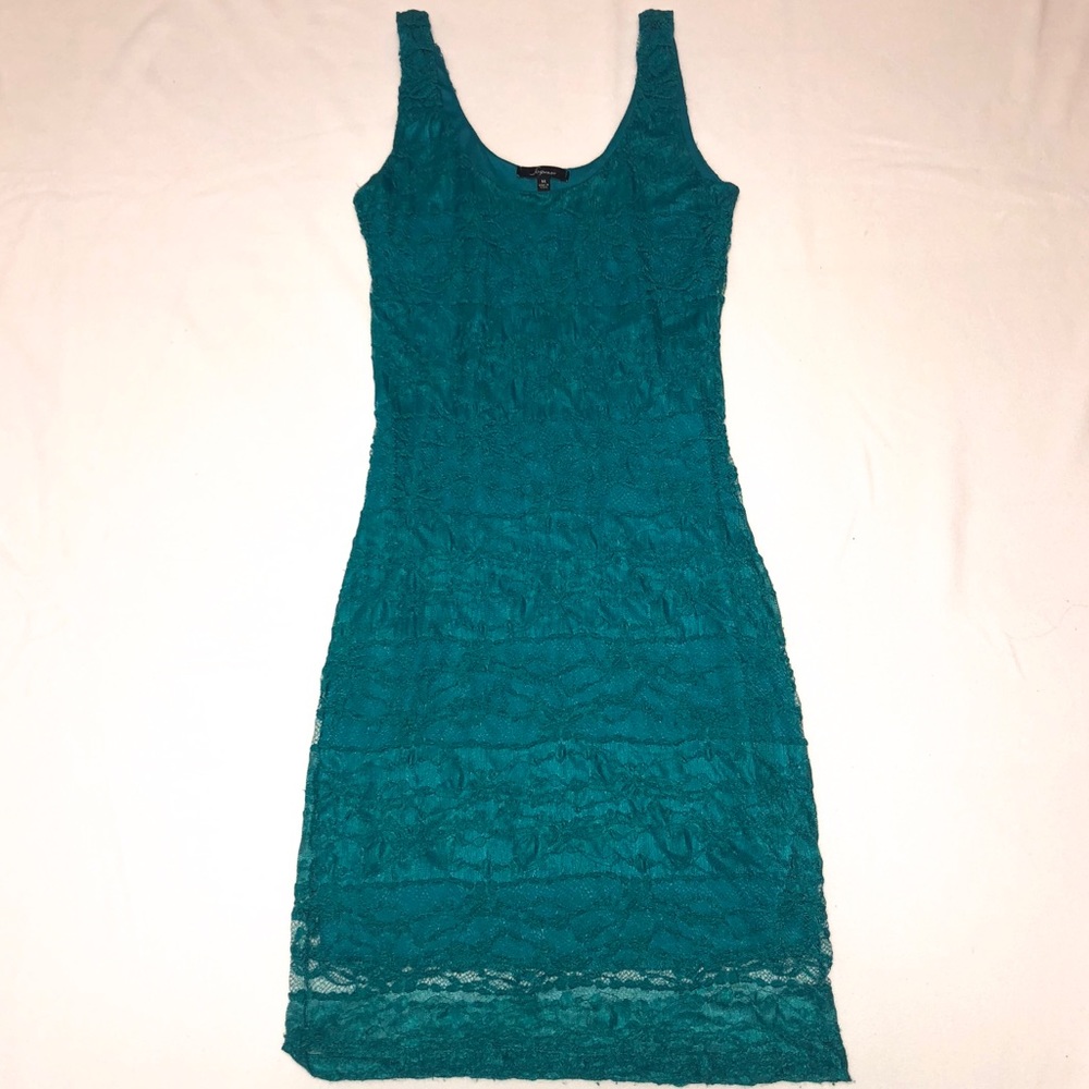 Soprano Turquoise Bodycon Dress